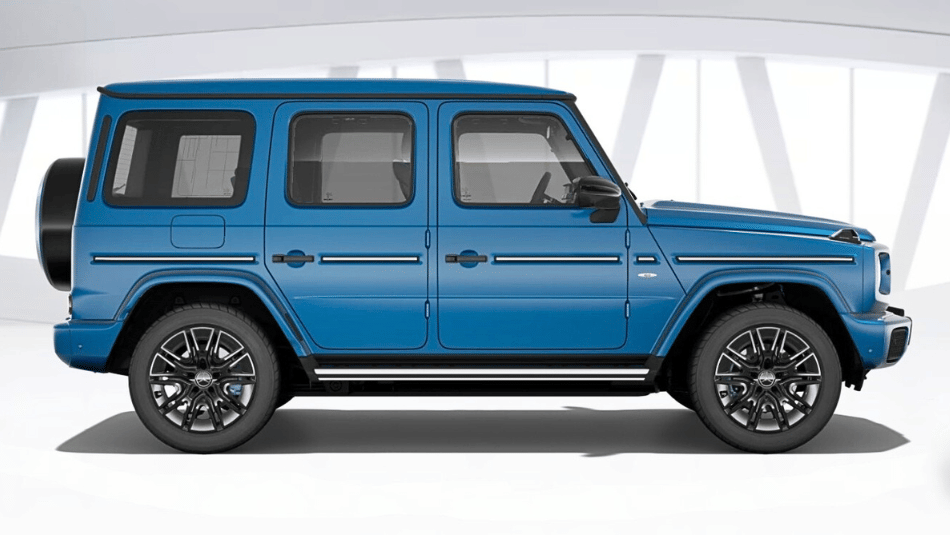 Mercedes G 580 side profile